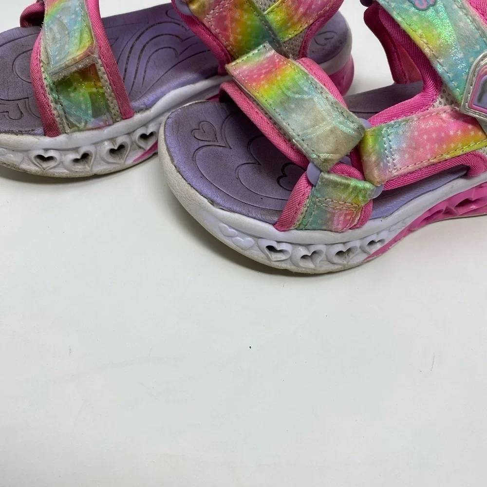 Bundle of Toddler Girls Size 11 Sandals